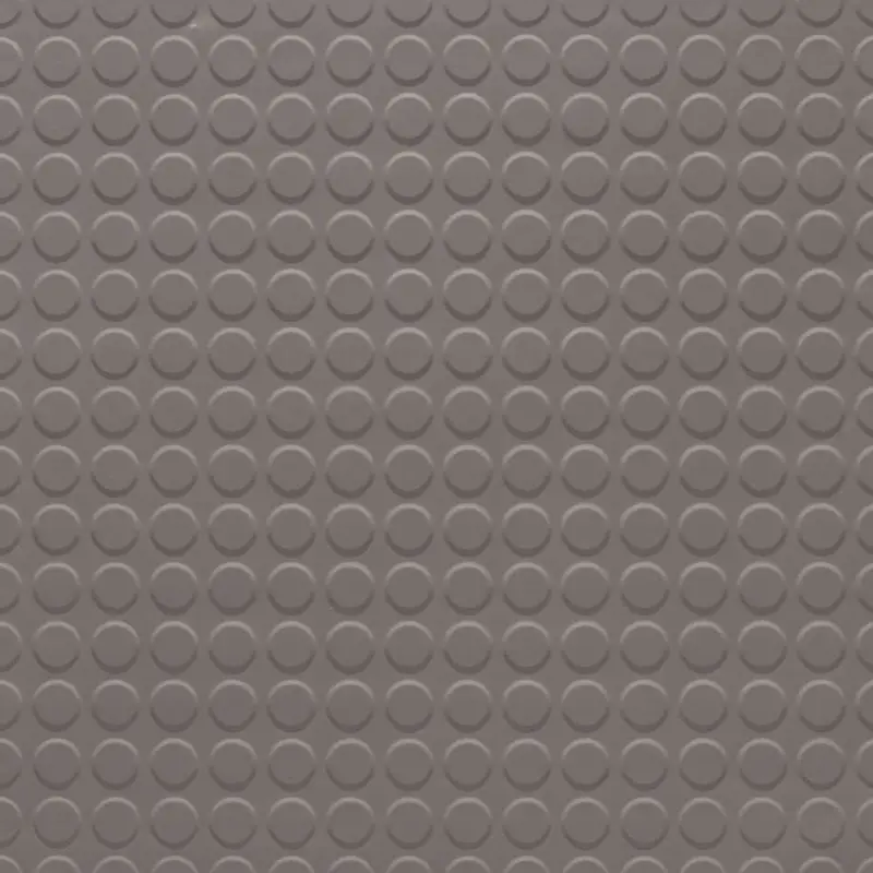 Tarkett - Rubber Tile Solid Color RT TA8 1/8 RD 24X24 Raised Round #TA8 Welsh Castle - 24" x 24"
