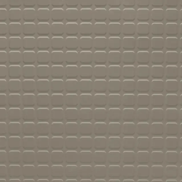 Tarkett - Rubber Tile Solid Color RT 280 1/8 SQ 24X24 Raised Square #280 Shoreline - 24" x 24"