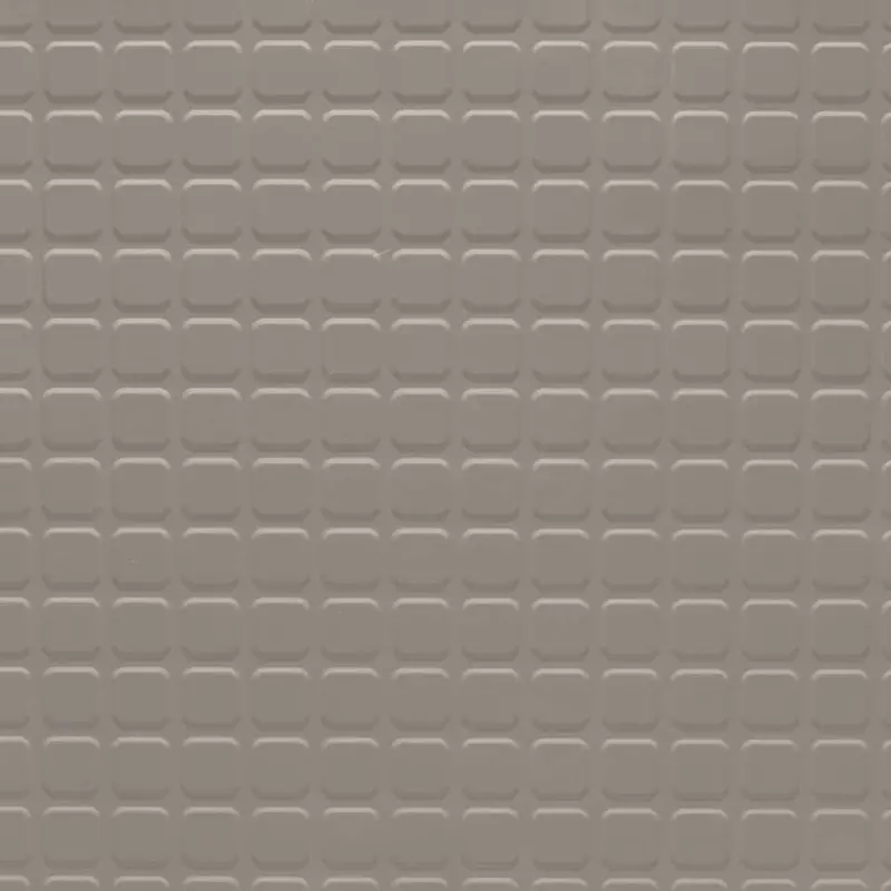 Tarkett - Rubber Tile Solid Color RT 31 1/8 SQ 24X24 Raised Square #31 Zephyr - 24" x 24"