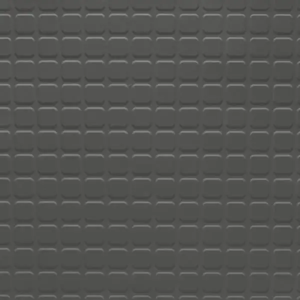Tarkett - Rubber Tile Solid Color RT TA4 1/8 SQ 24X24 Raised Square #TA4 Gateway - 24" x 24"