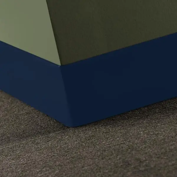 Tarkett - Baseworks Thermoset Rubber (Type TS) - TSBT TH2 Toeless 2-1/2" #TH2 Blue Intensity - Wall Base 120'