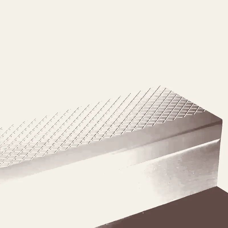 Angle Fit Rubber Stair Tread - VICNN 132 SQ Diamond #132 Espresso with Tan Grit Tape Insert 60"