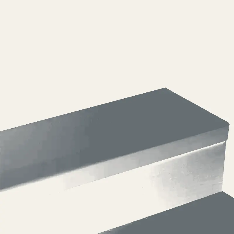 Angle Fit Rubber Stair Tread - VIHMNTS 71 SQ Hammered #71 Storm Cloud with 40 Black Rubber Insert 96"