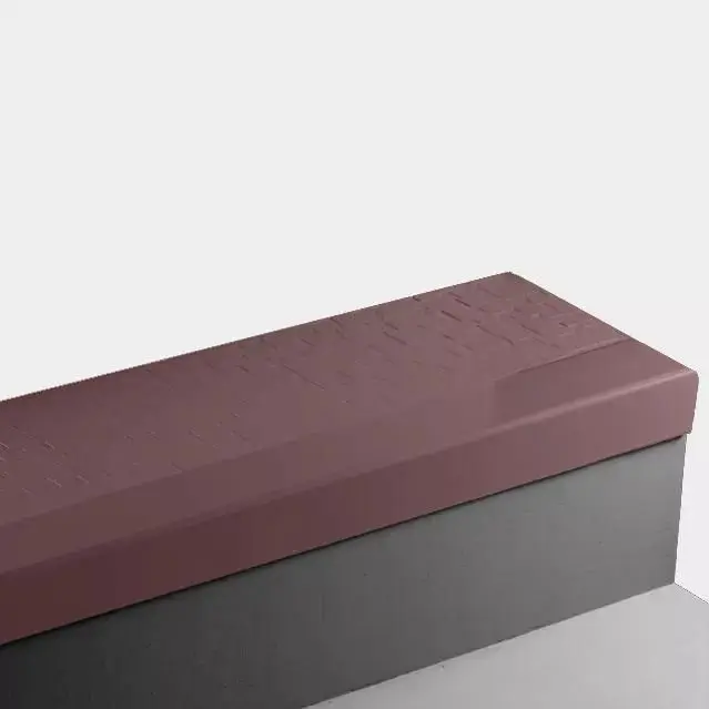 Angle Fit Rubber Stair Tread - CUT 163 RD Cubis #163 Salsa No Insert 72"