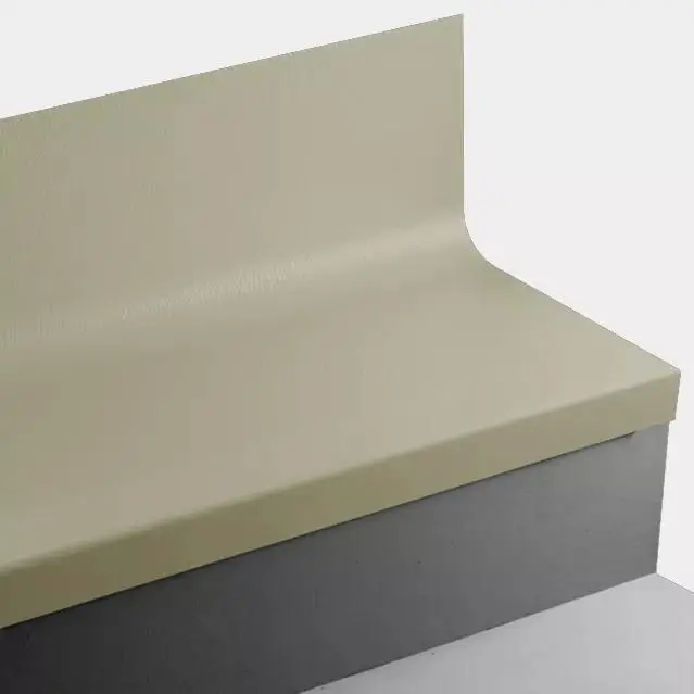 Tarkett - Defiant Oil & Grease Resistant Stair Tread with Integrated Riser - GRHNTRPSP 729 SQ Hammered (Speckeled) #729 Thicket - No Insert 48"