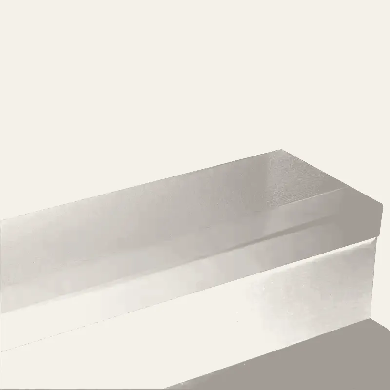 Angle Fit Rubber Stair Tread - VICFLNT 55 SQ Fast Lane #55 Silver Grey with Black Grit Tape Insert 42"