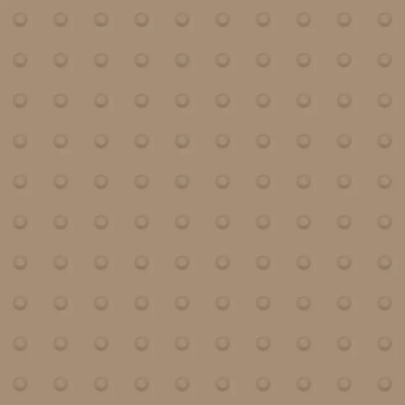 Tarkett - Tactile Warning Surface Rubber Tile Warning Domes #130 Sisal 24" x 24"