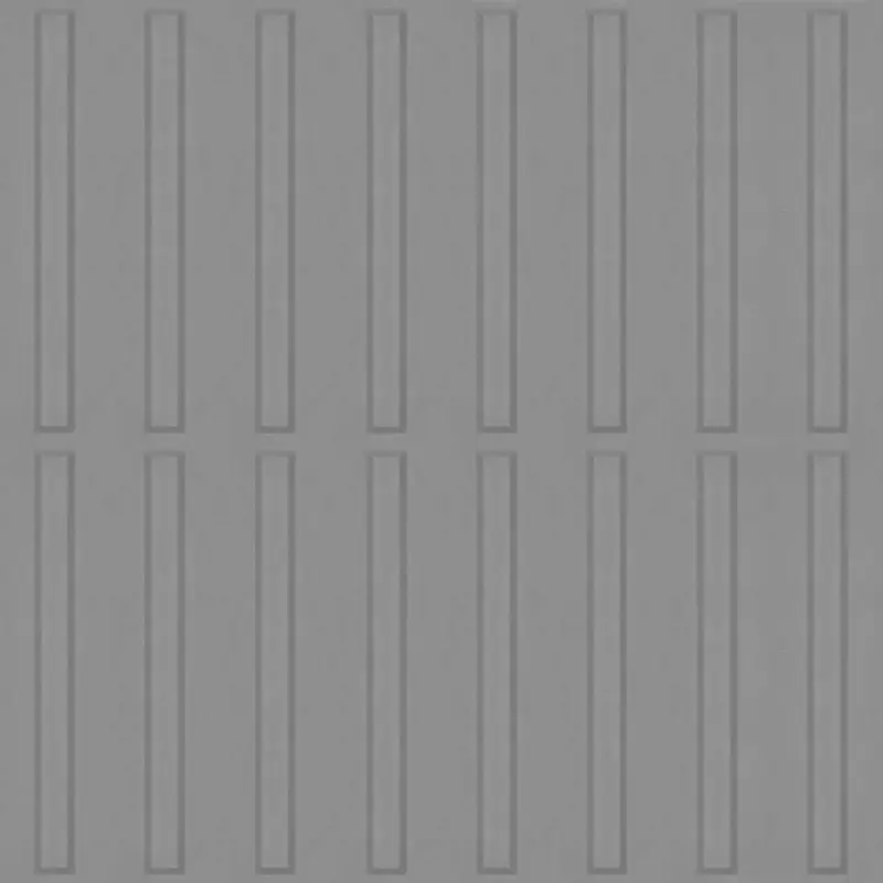 Tarkett - Tactile Warning Surface Rubber Tile Guide Bars #TA5 Colonial Grey 24" x 24"
