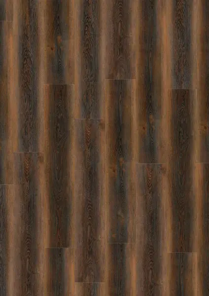 Gerflor Vinyl Plank Creation 70 #1074 Diesel Burnt Glue down 9" x 59"