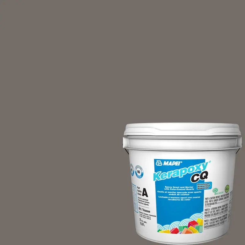 Mapei Kerapoxy CQ Premium Epoxy Grout with Color-Coated Quartz - #09 Gray - 7.57 L