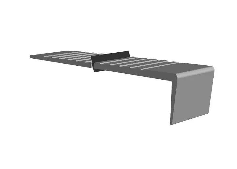 Core Flooring - Heavy Duty Stair Treads #2 Brown 2-1/4" x 12" x 12'
