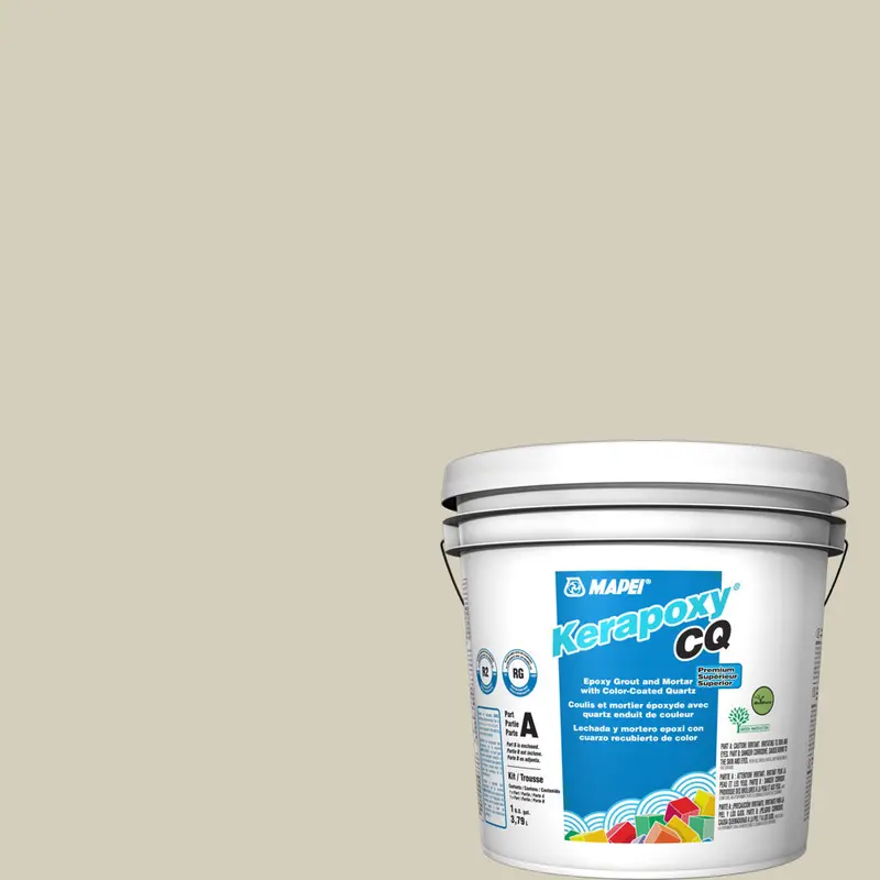 Mapei - Kerapoxy CQ Premium Epoxy Grout with Color-Coated Quartz #5014 Biscuit 3.79 L