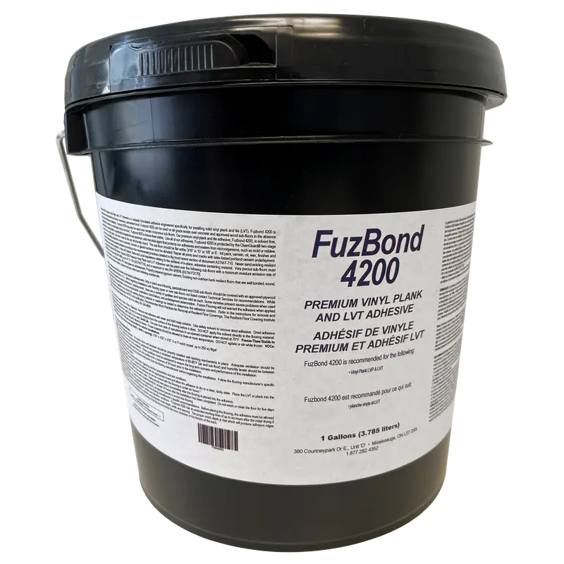 Fuzion Luxury Vinyl Planks Adhesive FuzBond 1 gal