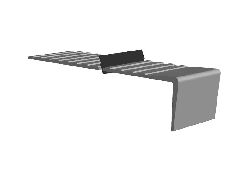 Core Flooring - Regular Stair Treads #4 Light Rose 2-3/16" x 12" x 12'