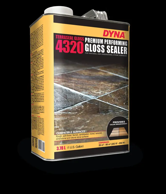 Dyna - Premium Performing Gloss Sealer and Stone Enhancer Terraseal Gloss 4320 - 3.78 L
