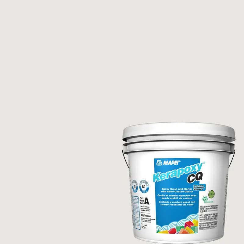 Mapei - Kerapoxy CQ Premium Epoxy Grout with Color-Coated Quartz #5038 Avalanche 3.79 L