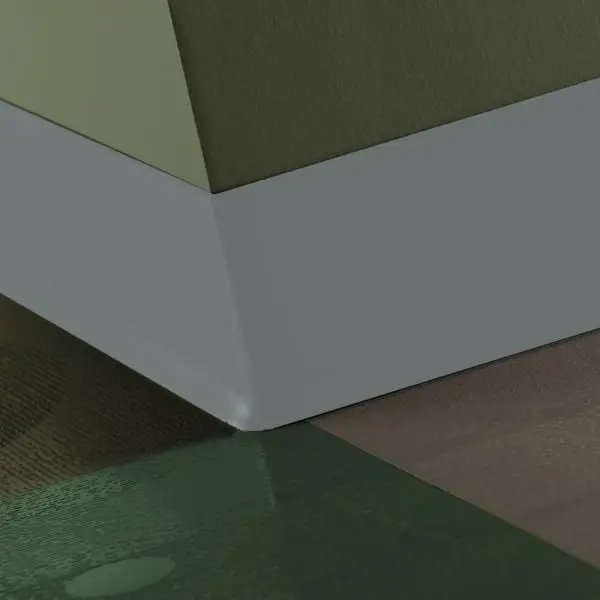 Tarkett - Traditional Vinyl .080" (Type TV) - CB 28 2.5 X 120 .080 TOE 2-1/2" #28 Medium Grey - Wall Base 120' (Pack of 30)