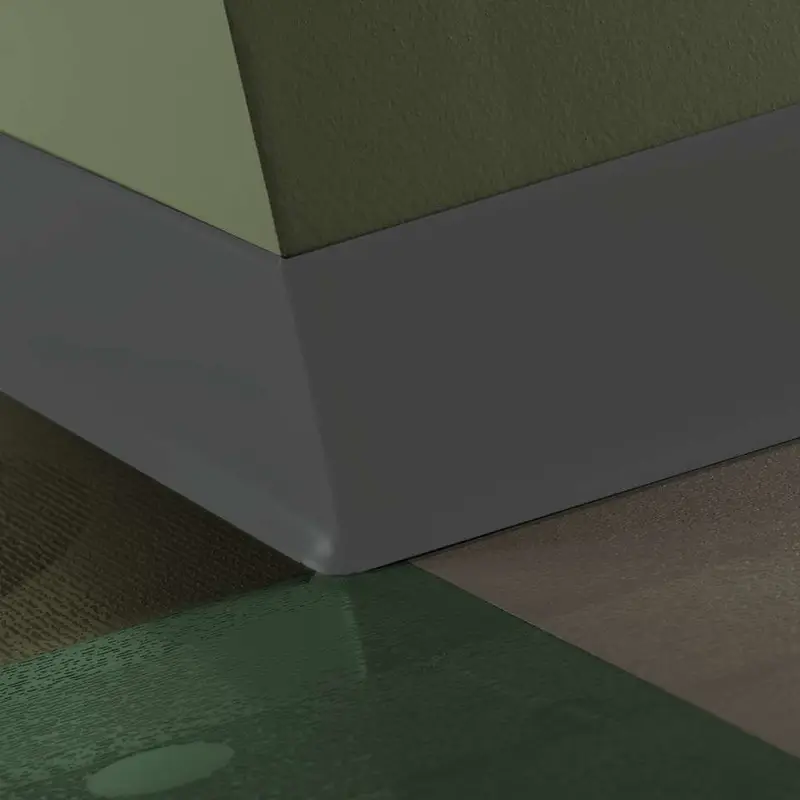 Tarkett - Traditional Vinyl .080" (Type TV) - CB 63 2.5 X 4 .080 TOE 2-1/2" #63 Burnt Umber - Wall Base 4' (Pack of 30)