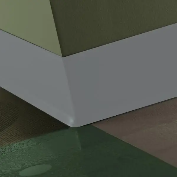 Tarkett - Traditional Vinyl .080" (Type TV) - CB TG2 2.5 X 4 .080 TOE 2-1/2" #TG2 Shark Fin - Wall Base 4' (Pack of 30)