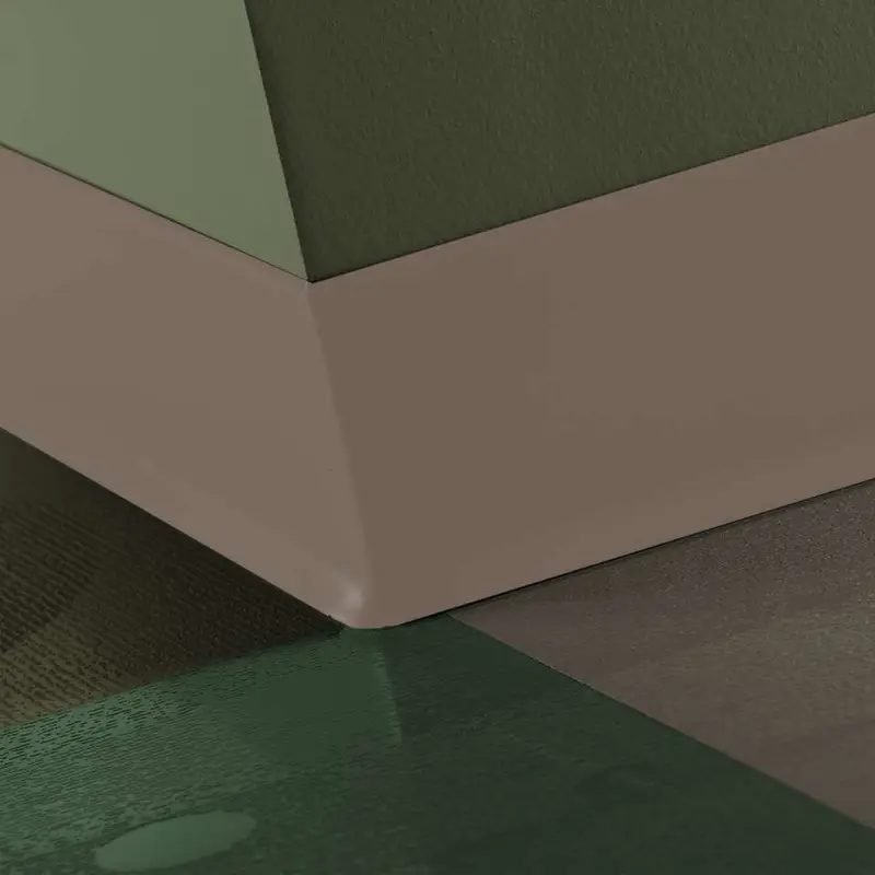 Tarkett - Traditional Vinyl .080" (Type TV) - CB 107 4 X 120 .080 TOE 4" #107 Neutrality - Wall Base 120'