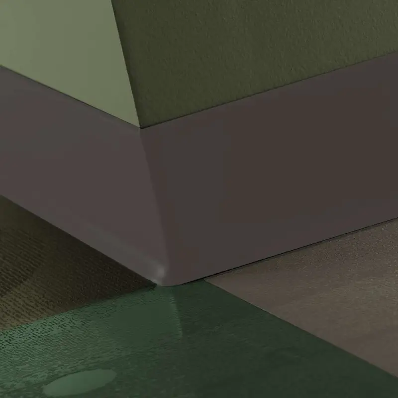 Tarkett - Traditional Vinyl .080" (Type TV) - CB 167 4 X 120 .080 TOE 4" #167 Fudge - Wall Base 120'
