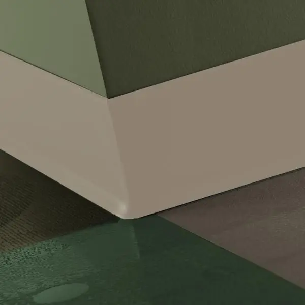 Tarkett - Traditional Vinyl 1/8" (Type TV) - CB 280 4 X 120 1/8 TOE 4" #280 Shoreline - Wall Base 120'
