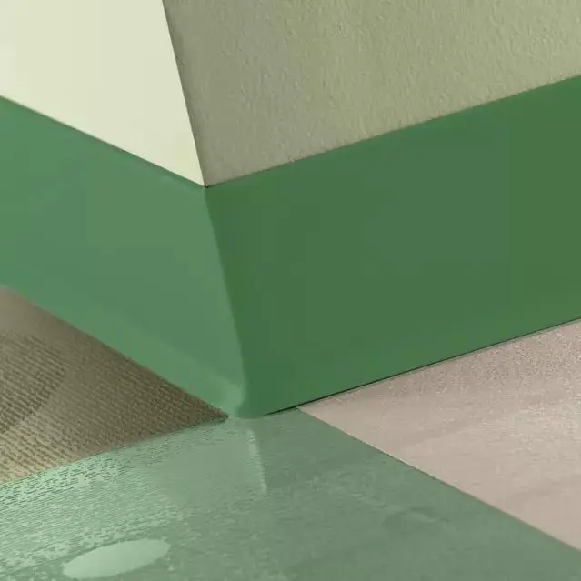 Tarkett - Traditional Vinyl 1/8" (Type TV) - CB VL8 4 X 120 1/8 TOE 4" #VL8 Grinch - Wall Base 120'