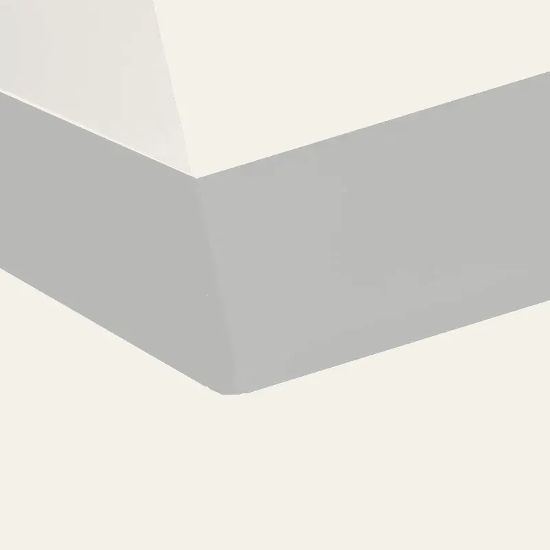Tarkett - Traditional Vinyl .080" (Type TV) - CB 23 4 X 4 .080 TOE 4" #23 Vapor Grey - Wall Base 4' (Pack of 30)