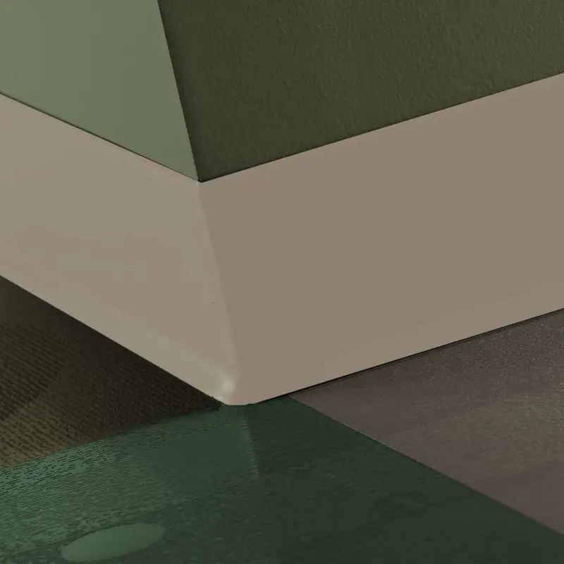 Tarkett - Traditional Vinyl .080" (Type TV) - CB 280 4 X 4 .080 TOE 4" #280 Shoreline - Wall Base 4' (Pack of 30)