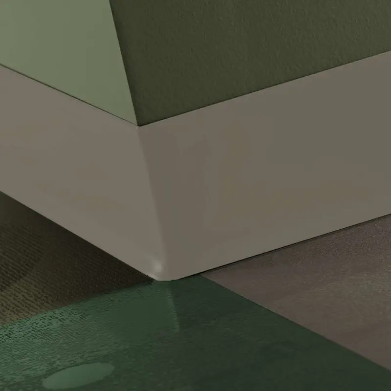 Tarkett - Traditional Vinyl .080" (Type TV) - CB 281 4 X 4 .080 TOE 4" #281 Grizzly - Wall Base 4' (Pack of 30)
