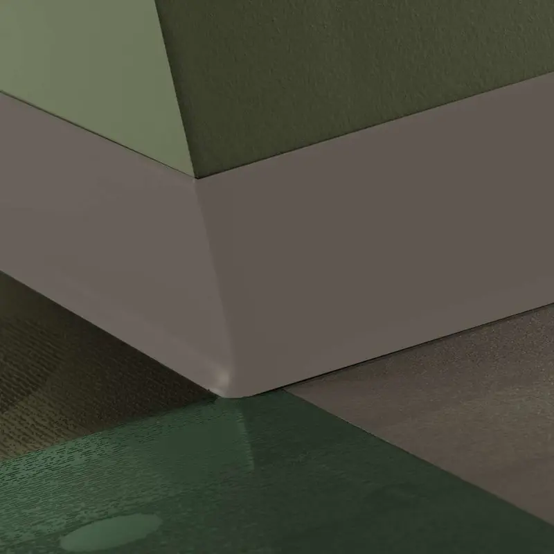 Tarkett - Traditional Vinyl .080" (Type TV) - CB 283 4 X 4 .080 TOE 4" #283 Toast - Wall Base 4' (Pack of 30)