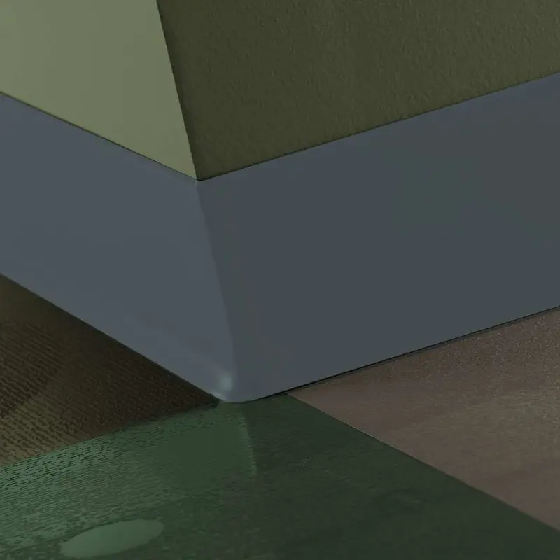 Tarkett - Traditional Vinyl .080" (Type TV) - CB 72 4 X 4 .080 TOE 4" #72 Harbour - Wall Base 4' (Pack of 30)
