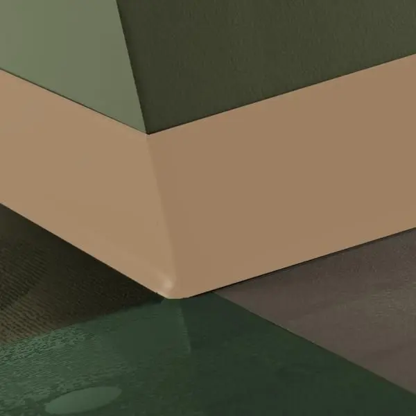 Tarkett - Traditional Vinyl 1/8" (Type TV) - CB 130 6 X 100 1/8 TOE 6" #130 Sisal - Wall Base 100'