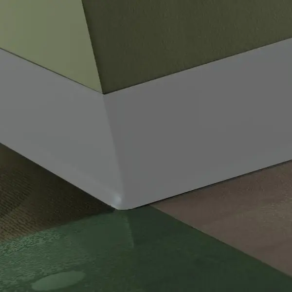 Tarkett - Traditional Vinyl 1/8" (Type TV) - CB 199 6 X 100 1/8 TOE 6" #199 Dockside - Wall Base 100'