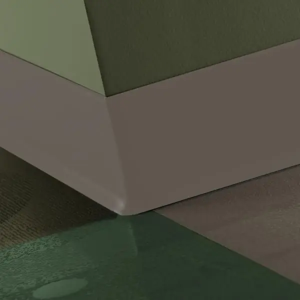 Tarkett - Traditional Vinyl 1/8" (Type TV) - CB 283 6 X 100 1/8 TOE 6" #283 Toast - Wall Base 100'
