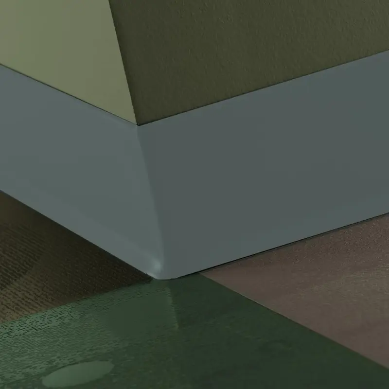 Tarkett - Traditional Vinyl 1/8" (Type TV) - CB TG6 6 X 100 1/8 TOE 6" #TG6 Mink - Wall Base 100'