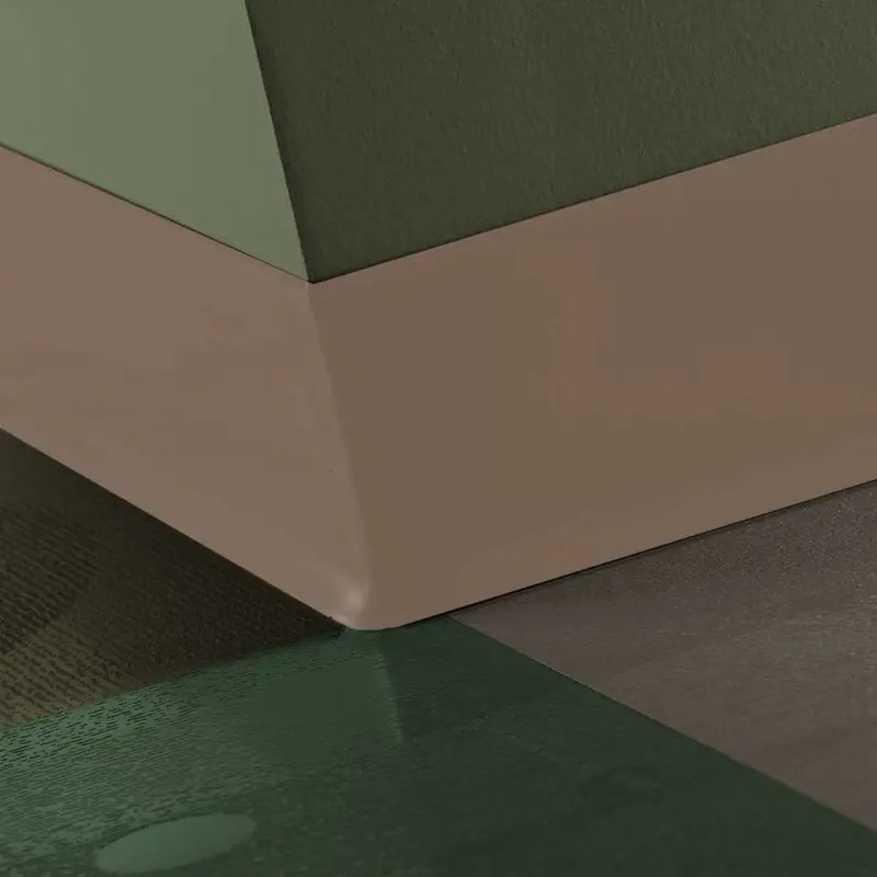Tarkett - Traditional Vinyl .080" (Type TV) - CB 45 6 X 4 .080 TOE 6" #45 Sandalwood - Wall Base 4' (Pack of 30)