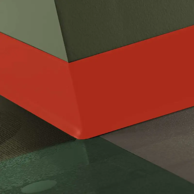 Tarkett - Traditional Vinyl .080" (Type TV) - CB TG8 6 X 4 .080 TOE 6" #TG8 Spicy Chip - Wall Base 4' (Pack of 30)