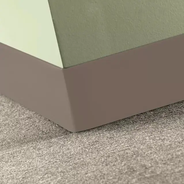 Tarkett - Traditional Vinyl .080" (Type TV) - CBT 107 2.5 X 120 .080 Toeless 2-1/2" #107 Neutrality - Wall Base 120'