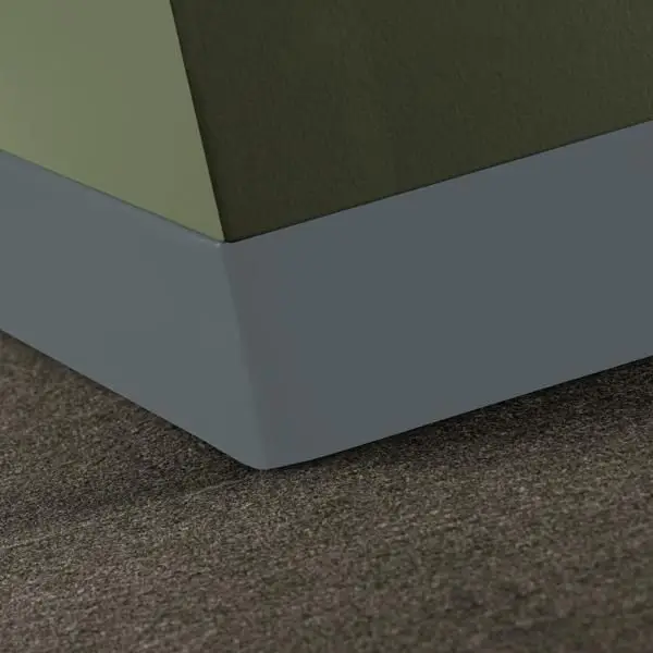 Tarkett - Traditional Vinyl .080" (Type TV) - CBT 71 2.5 X 120 .080 Toeless 2-1/2" #71 Storm Cloud - Wall Base 120'