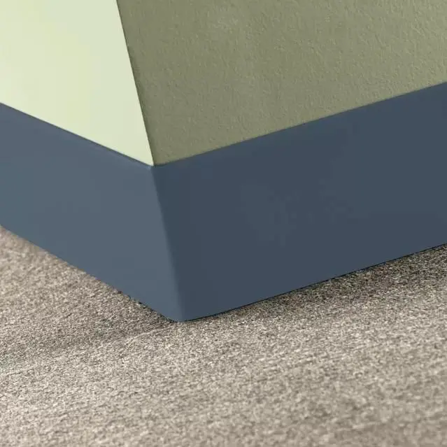 Tarkett - Traditional Vinyl .080" (Type TV) - CBT VN5 4 X 120 .080 Toeless 4" #VN5 The Blues - Wall Base 120'
