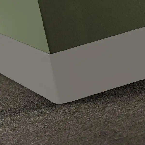 Tarkett - Traditional Vinyl 1/8" (Type TV) - CBT 32 4 X 120 1/8 Toeless 4" #32 Pebble - Wall Base 120'