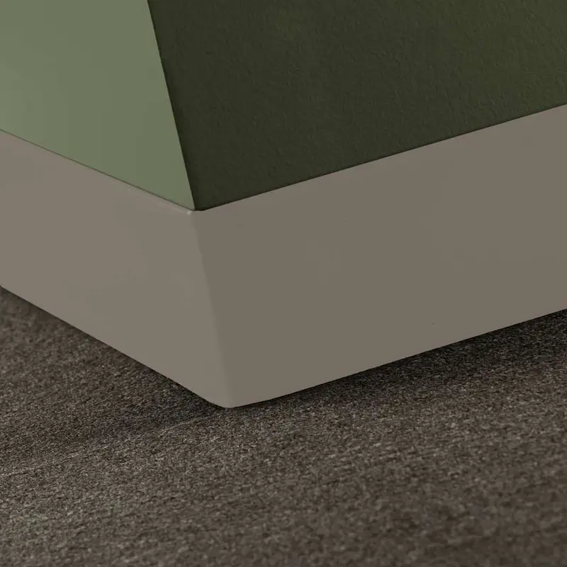 Tarkett - Traditional Vinyl .080" (Type TV) - CBT 80 6 X 4 .080 Toeless 6" #80 Fawn - Wall Base 4' (Pack of 30)