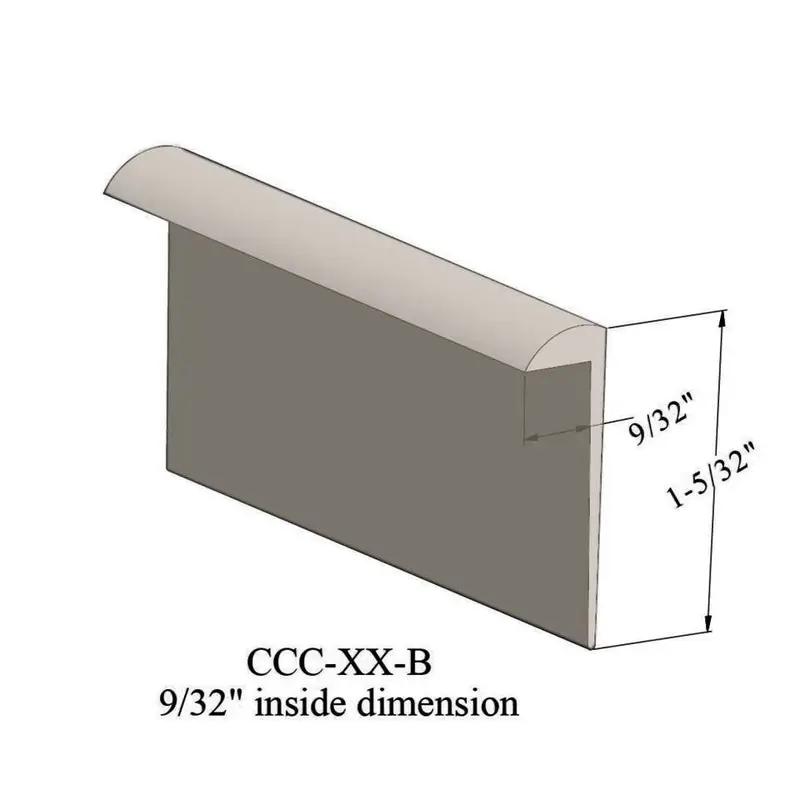 Cove Caps - CCC 31 B for 9/32" Thick Carpet #31 Zephyr 12'