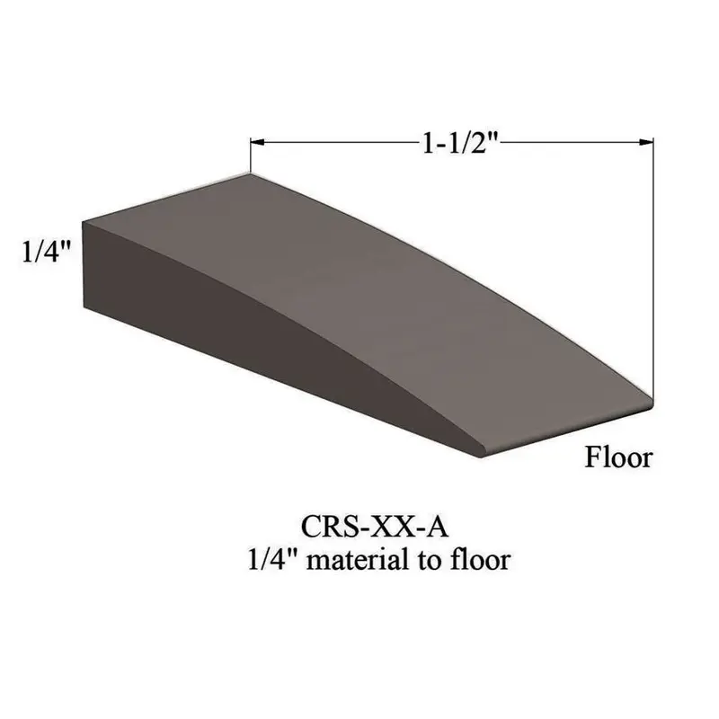 Tarkett - Reducers - CRS 283 A for 1/4" Material to Floor #283 Toast 12'