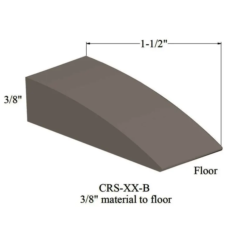 Tarkett - Reducers - CRS 283 B for 3/8" Material to Floor #283 Toast 12'