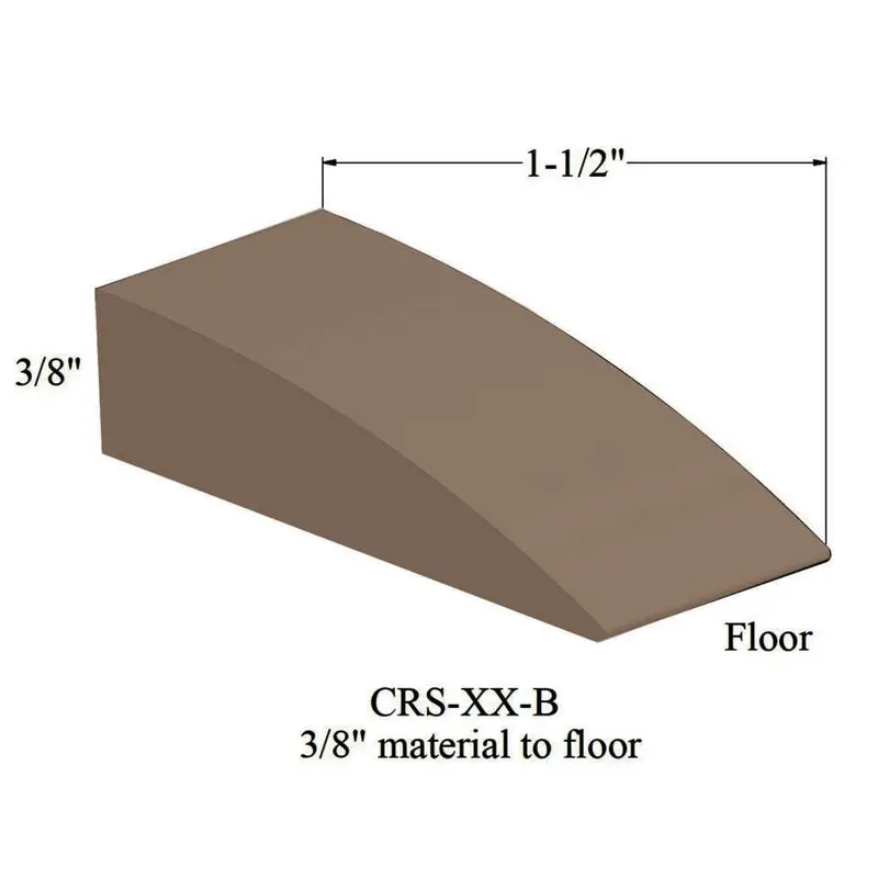 Tarkett - Reducers - CRS 45 B for 3/8" Material to Floor #45 Sandalwood 12'