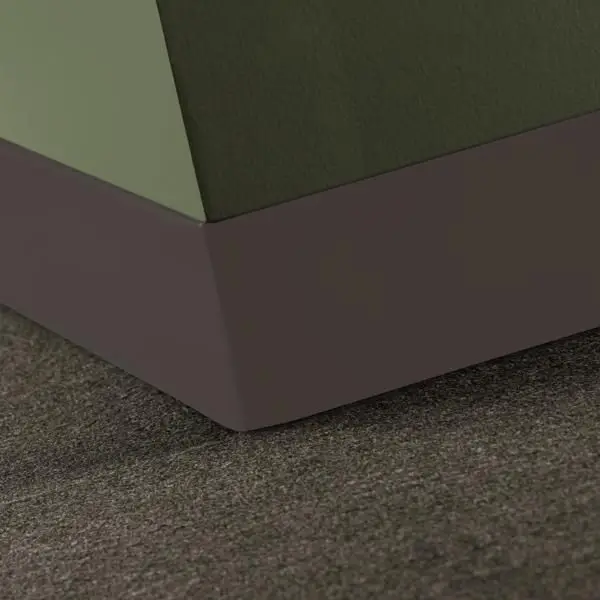 Tarkett - Duracove Thermoplastic Rubber 1/8" (Type TP) - DC 284 2.5 X 120 1/8 TOE Duracove 2-1/2" #284 Ganache - Wall Base 120'