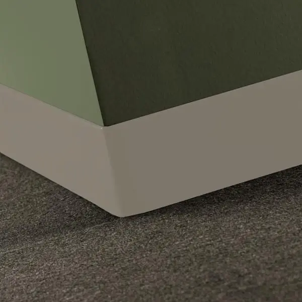 Tarkett - Duracove Thermoplastic Rubber 1/8" (Type TP) - DC VL1 4 X 120 1/8 TOE Duracove 4" #VL1 Harvest Time - Wall Base 120'
