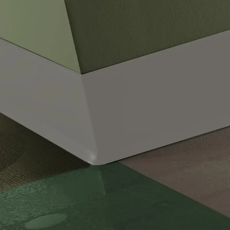 Tarkett - Duracove Thermoplastic Rubber 1/8" (Type TP) - DC VN2 4 X 120 1/8 TOE Duracove 4" #VN2 Stone Cottage - Wall Base 120'